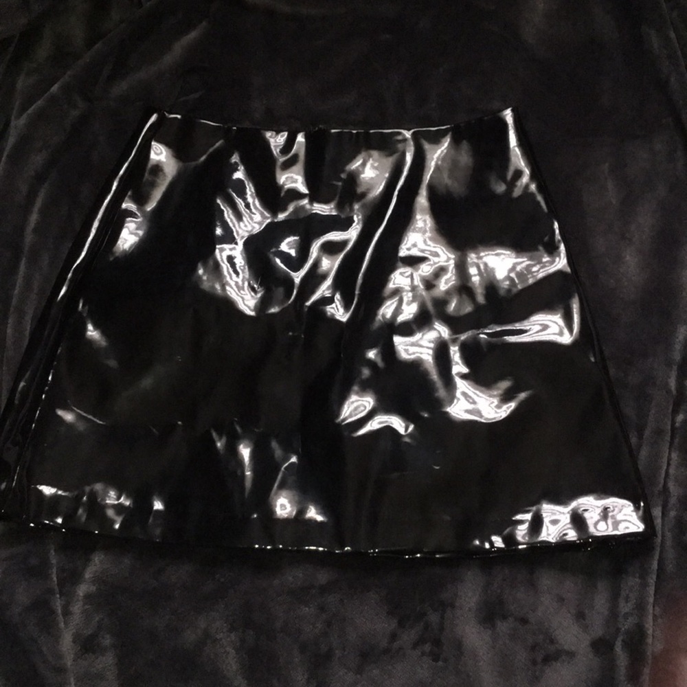 Latex skirt